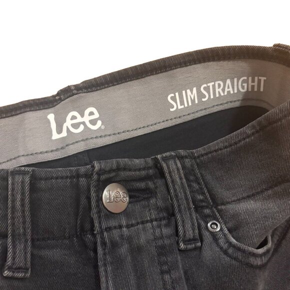 Lee #11331 Men's Slim Straight Active Stretch Motion Flex Waistband Jeans 28x30 - Picture 5 of 5